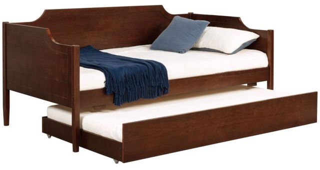 Coaster® Redding Cherry Twin Daybed with Trundle-1