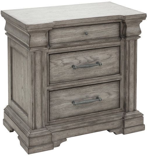 Pulaski™ Madison Ridge Bluff Gray Nightstand-0