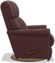 La-Z-Boy® Pinnacle Reclina-Glider® Merlot Swivel Recliner-4