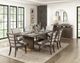Homelegance® Griffin Brown/Gold Dining Table -3