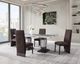 Global Furniture USA D12 5-Piece Black/Brown/White Dining Set-3