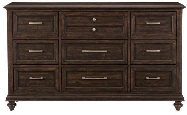 Mazin Furniture Cardano Driftwood Charcoal Dresser-0