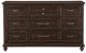 Mazin Furniture Cardano Driftwood Charcoal Dresser-0