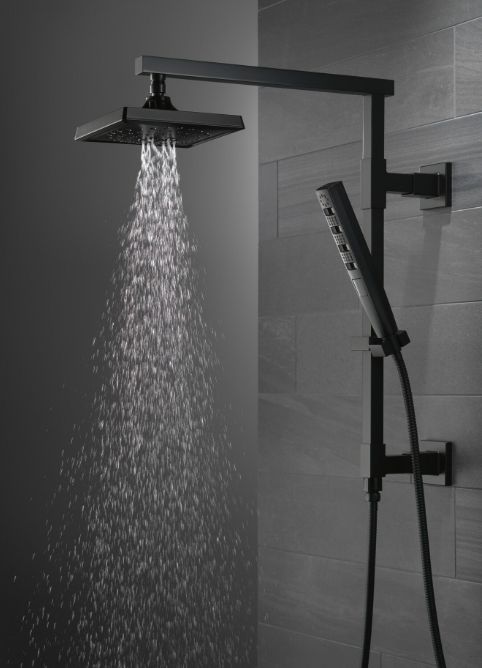 Delta Universal Showering Matte Black 60" - 80" Hand Shower Hose-2