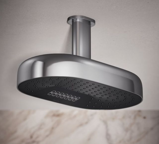 KOHLER® Statement® Polished Chrome 2.5 GPM Oblong 14" 2-Function Rainhead-1