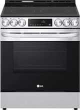LG 30" PrintProof™ Stainless Steel Slide-In Electric Range
