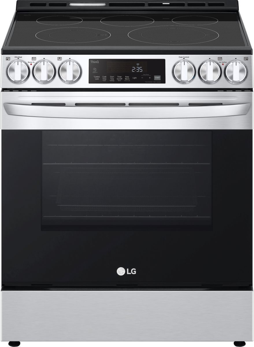 LG 30" PrintProof™ Stainless Steel Slide In Electric Range
