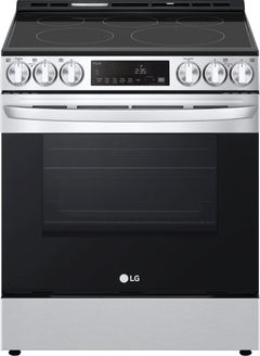 LG 30" PrintProof™ Stainless Steel Slide In Electric Range