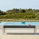 Armen Living Rhett Charcoal/Light Eucalyptus Rope/Wood Outdoor Bench-1