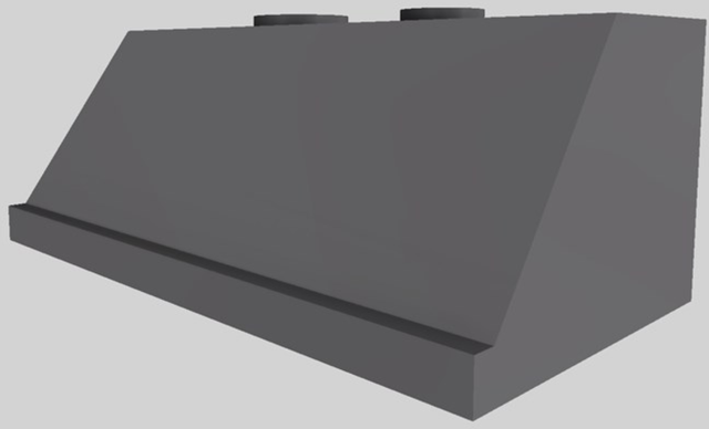 Vent-A-Hood® 48" Wall Mounted Range Hood-Gunsmoke-3