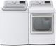 LG 7.3 Cu. Ft. White Front Load Gas Dryer-2