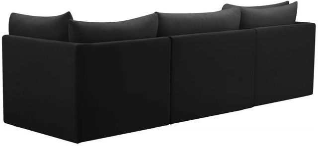Meridian Furniture Jacob Black 103" Modular Velvet Sofa-3