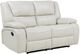 Coaster® Camila White Upholstered Motion Reclining Loveseat-0