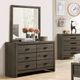 Furniture of America® Roanne Gray Youth Dresser-2