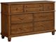 Vaughan-Bassett Arrendelle Antique Cherry Queen Poster Bed-1