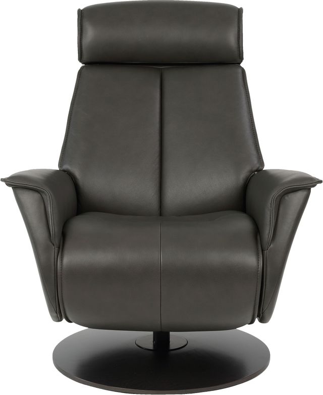 Fjords® Modern Living Bo Slate Large Dual Motion Swivel Recliner-1