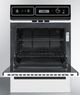 Summit® 24" White Built in Gas Wall Oven-1