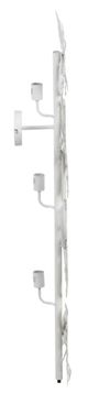 Crestview Collection Callaway Dusty White Wall Sconce-3