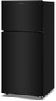 Amana® 28" 14.32 Cu. Ft. Black Top Freezer Refrigerator with a Large Crisper Drawer-3