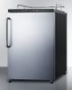 Summit® 5.6 Cu. Ft. Stainless Steel Beer Cooler/Kegerator-1
