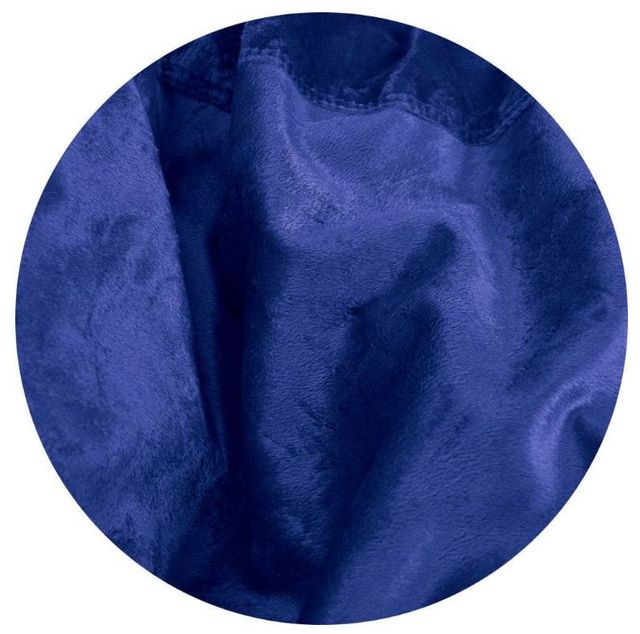 CordaRoy's® Navy Plush Fur Full Bean Bag Cover-0