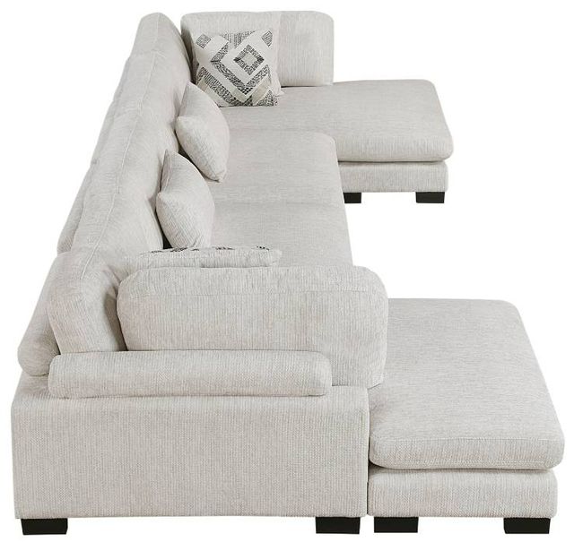 Homelegance® Tinley 4-Piece Beige Modular Sectional and Chaise-3