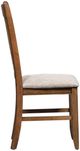 Liberty Furniture Santa Rosa II Antique Honey/Gray Lattice Back Side Chair-3