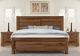 Artisan & Post by Vaughan-Bassett Cool Rustic Amber California King Plank Bed-2