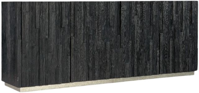Hooker® Furniture Chapman Charred Black Shou Sugi Ban Entertainment Console-0