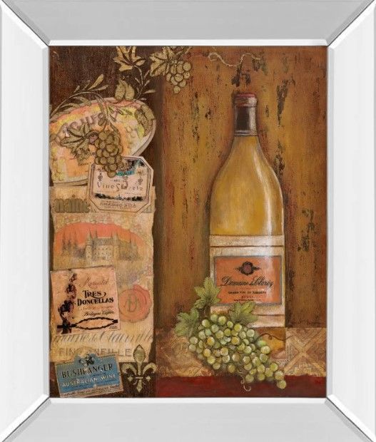 Classy Art Vintage White by Tava Studio Framed Wall Art-0