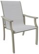 Telescope Casual St. Catherine Abalone/Storm Aluminum/Fabric Outdoor MGP Sling Arm Chair-0