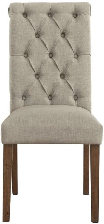 Signature Design by Ashley® Harvina Light Beige Dining Side Chair-1