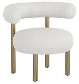 Cream-Brushed Brass