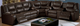 Palliser® Furniture Dugan 3-Piece Brown Sectional-0
