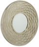 A & B Home Miranda Muted Silver Wall Mirror-0