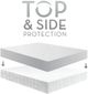Malouf® Tite® Five 5ided® Smooth Split California King Mattress Protector-4