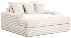 Furniture of America® Veyrier White Arm Chaise