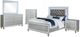 Coaster® Gunnison 5-Piece Silver Metallic California King Panel Bedroom Set-0