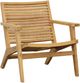 Dovetail Furniture Janine Natural Wooden Outdoor Occasional Chair-0