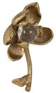 Sagebrook Home Darby Champagne Metal Flower-0