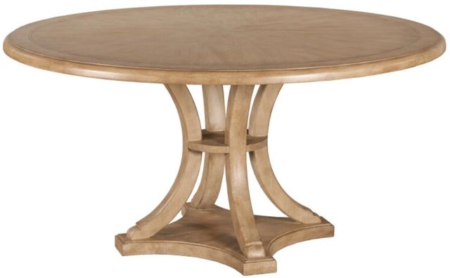 American Drew® Chastain Midway Brown Round Dining Table-0