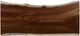 Century® Customizable Details Live Edge 108" Dining Table with Oiled Bronze Strap Base-1