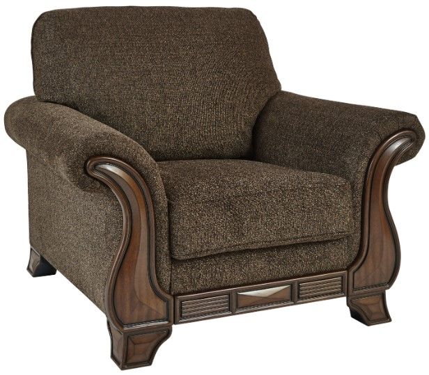 Benchcraft® Miltonwood 4 Piece Teak Living Room Seating Set-3