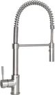 ZLINE Sierra Brushed Nickel Pull Down Spring Single Handle Kitchen Faucet-0
