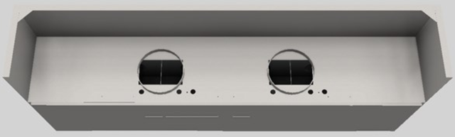 Vent-A-Hood® 66" Stainless Steel Wall Mounted Range Hood-2