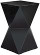 Stylecraft Black Glass Side Table-0