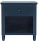 Jofran Inc. Westport Navy Nightstand-1