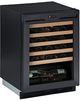 U-Line® 1000 Series Wine Captain® 24" Black Wine Cooler-0