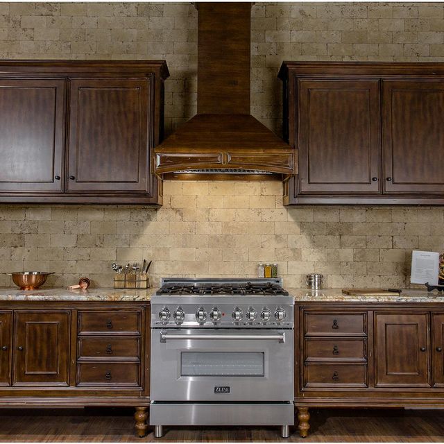 ZLINE 2 Piece Stainless Steel Dual Fuel Kitchen Package-3