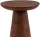 Dovetail Furniture Colson Brown Side Table-1